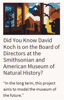 David Koch Board of Directors Smithsonian